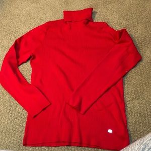 Lauren Ralph Lauren Red Turtle neck